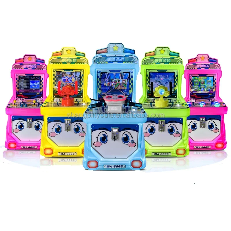 

Крытая аркадная вертикальная детская стрельба с монетоприемником для торгового центра, детский гоночный автомобиль, симулятор, игровой автомат