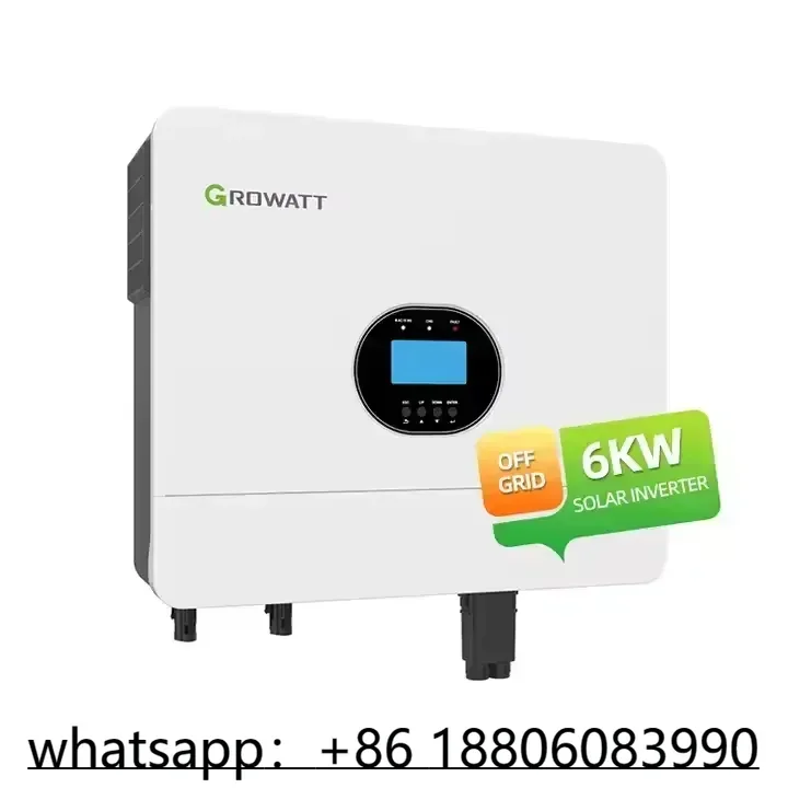 Best price Solar energy system growatt  6kw SPF 6000 ES PLUS 220V single phase off grid inverter for solar system