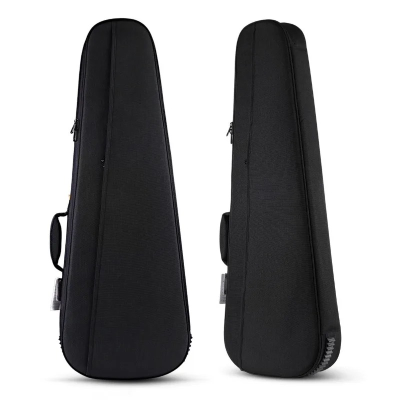 39-inch Thick Electric Guitar Bag Waterproof Shockproof Shoulders Portable Triangular Electric Bass Bag Musical Instrument Bags