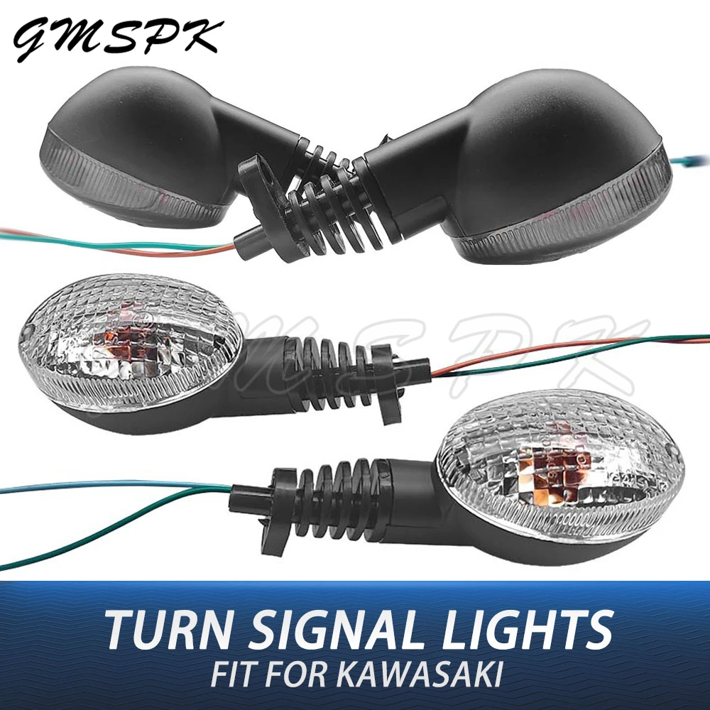 

Motorcycle Blinker Turn Signal Indicator Flasher Light For KAWASAKI KLR650 Traveler Adventure Vulcan S VN650 W800 Cafe Z650RS