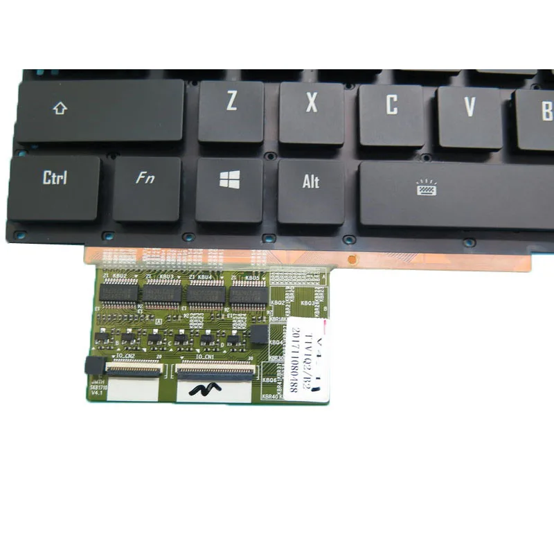 Imagem -03 - Inglês Eua Teclado para Gigabyte para Aero 15-w9 15-x9 Estados Unidos Eua Apenas Retroiluminado Substituto Não-original