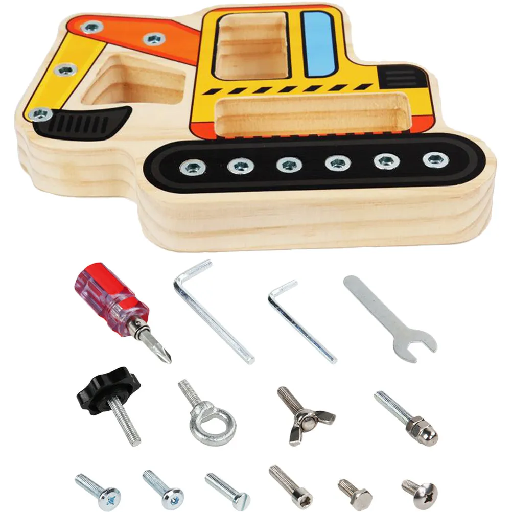 

1Set Interactive Screwdriver Board Educational Kids Plaything Cognitive Development Sensory Learning Tool for Toddlers