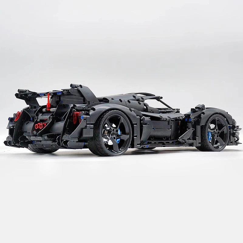 New Technical MOC Super Sports Car 1:8 Model Buidling Blocks Bricks Educational Puzzle Toys Birthday Gift