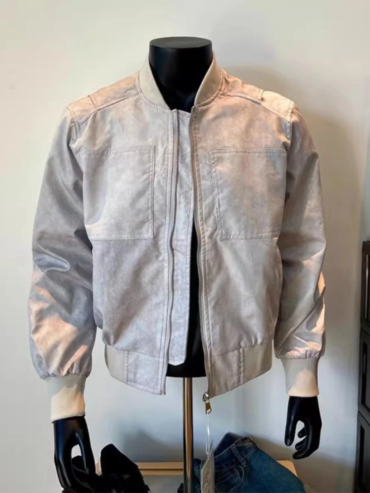 

Мужская рабочая одежда в стиле ретро American Cleanfit Baseball Jaet, модная брендовая свободная посадка Long Sve, ветрозащитная куртка