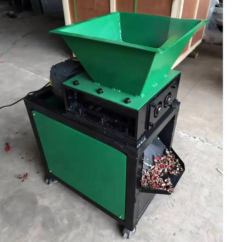 

ST-EB180 Mini Automatic Paper Shredder For Home, Construction, Farm Use With New Copper Gear Motor, Stainless Steel And Aluminum