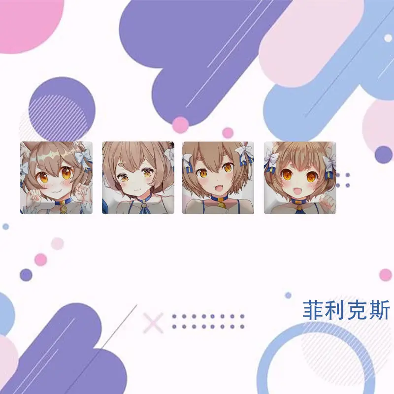 جديد إعادة: صفر كارا هاجيميرو Isekai Seikatsu Rem أنيمي الأجهزة الطرفية الإبداعية الكرتون عبر محور أغطية المفاتيح الزخرفية Bestie الهدايا