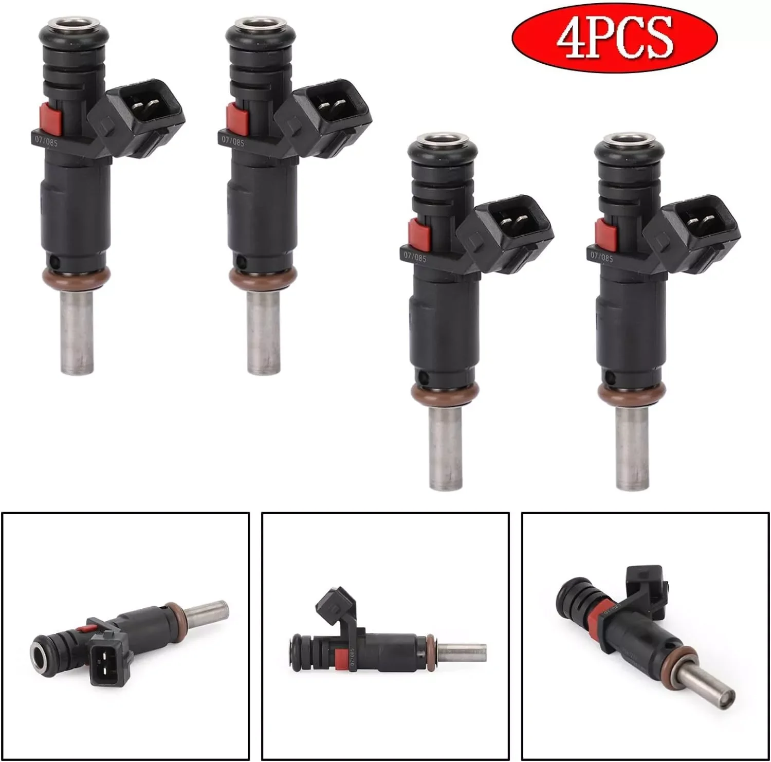 

High quality 4X Fuel Injector 13537561277 for BMW E81 E87 116i 120i E90 E84 316i 320i 7561277 FREE SHIPPING!!!