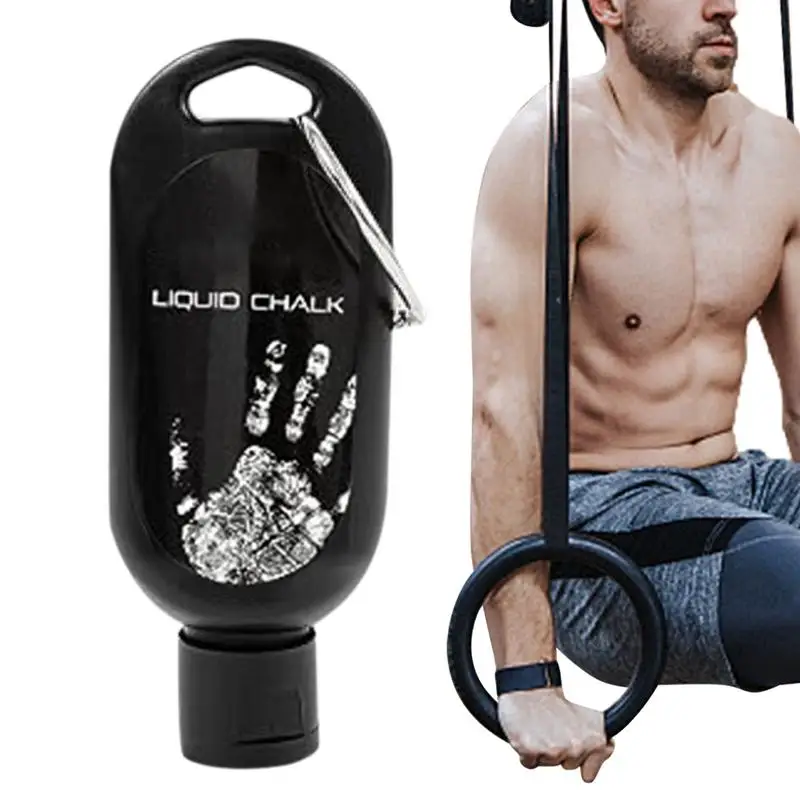 

50ml Liquid Chalk Sports Magnesium Powder Fitness Weight Lifting Anti Slip Cream Grip Weight Lifting Climbing Gym Sports