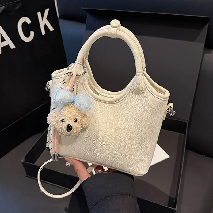 

2025 Новая модная большая сумка для женщин, дизайнерская роскошная сумка-мешок, стильная универсальная шикарная сумка через плечо через плечо для покупок