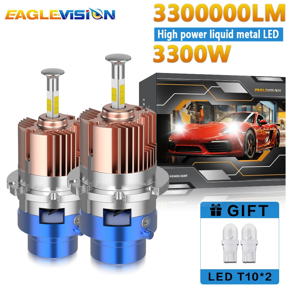 

EAGLEVISION 360 D1S D3S Led Headlights Bulb Car Light Auto D1S D2S D3S D4S Xenon Lamp Plug and Play Lighthouse Light
