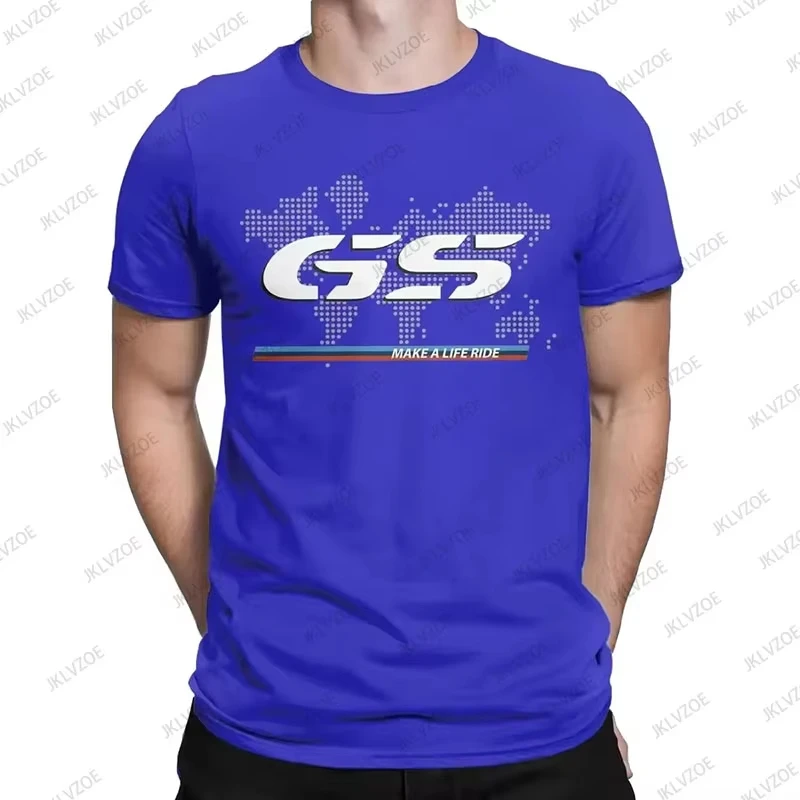 2026 Summer New Cotton For 1250 GS Exclusive For BMW Fans Motorrad R1250GS Motorcycle T Shirt Men Hip Hop Streetwear Unisex Tops
