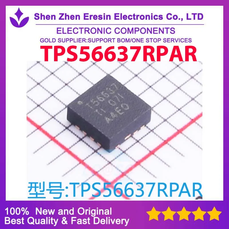 

Free shipping 5PCS/LOT TPS56637RPAR QFN10 New and original