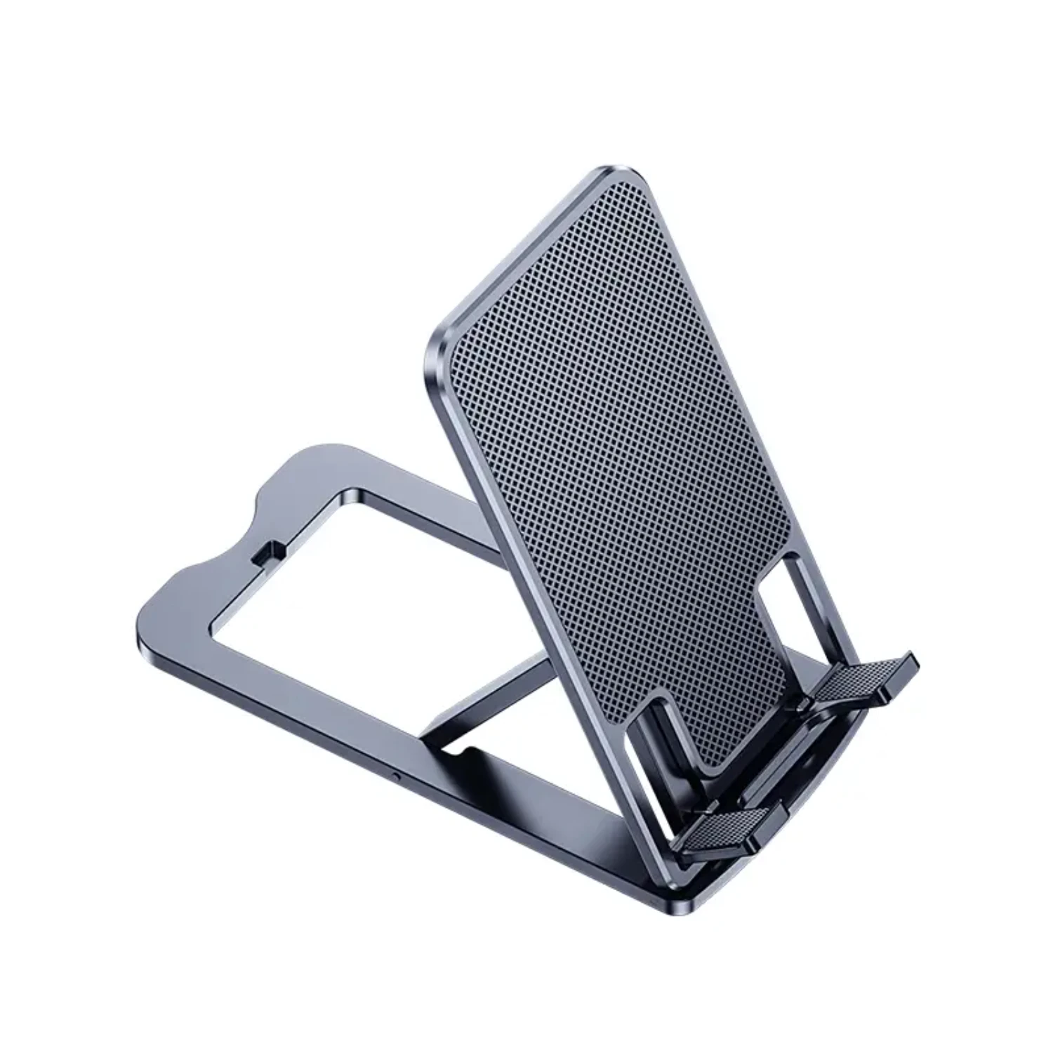 

Titanium Adjustable Foldable Mobile Phone Holder Compatible For Andriod Phopnes IPhones