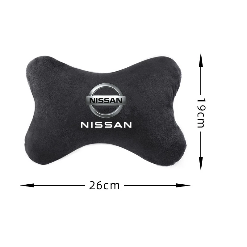 Auto-Kopfstütze Sicherheitskopfstütze Entspannungskissen für Nissan Nismo Almera Qashqai Altima Note Maxima Tiida J32 – Detail 6