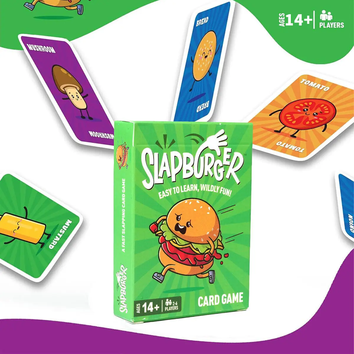 Slapburger Fun Family Game Night - Playing Card Games For Kids UK