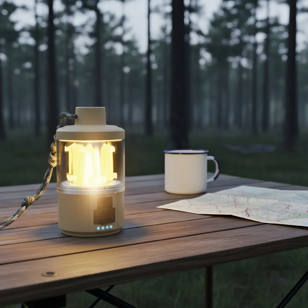 

Многофункциональные портативные теплые фонари для кемпинга - мощный светодиодный фонарь, перезаряжаемая уличная аварийная палатка для рыбалки, вольфрамовая лампа