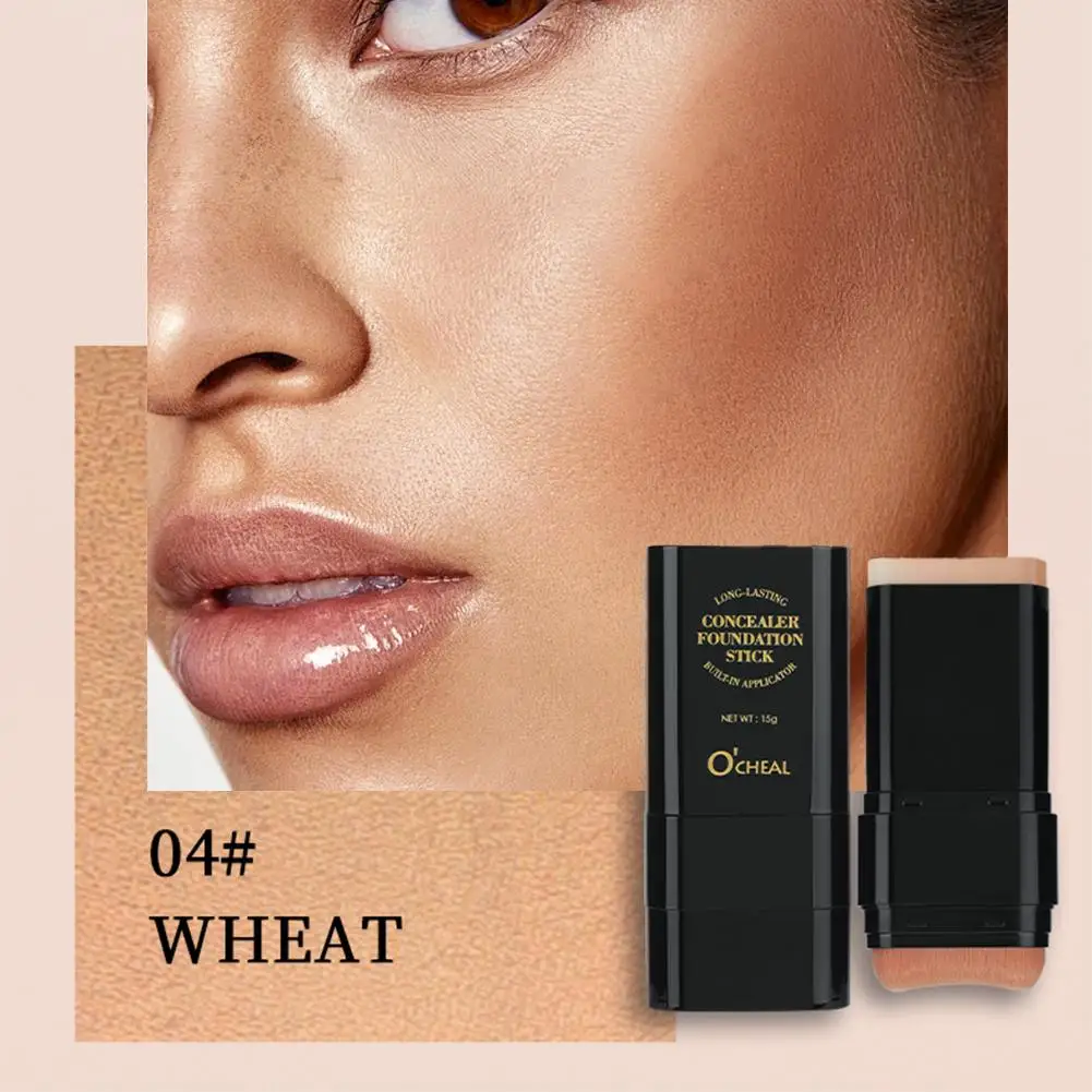 Base correctora dos en uno, crema bronceadora mate Facial, cobertura impermeable, maquillaje de contorno Facial hidratante E4N3