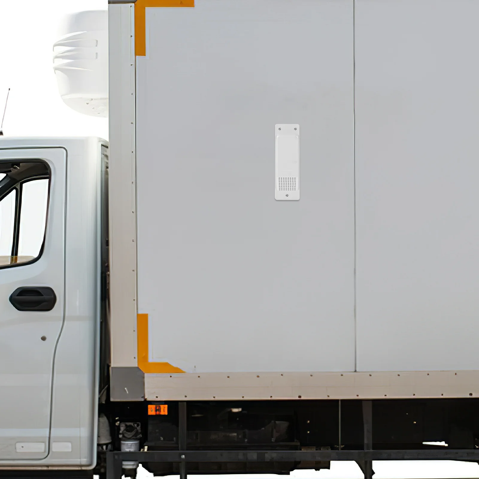 4 قطعة تنفيس البلاستيك لحاوية الشحن عالية الكفاءة التهوية تنفيس غطاء مقاومة للرطوبة تصميم الصرف شاحنة بضائع