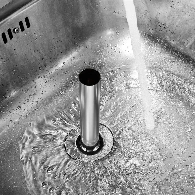 

4 Pcs Bar Sink Overflow Pipe 7.48 Inches Brass Metal Sink Strainer Pipe Dip Overflow Tube Bar Dip Stopper Bathroom Tubeab13