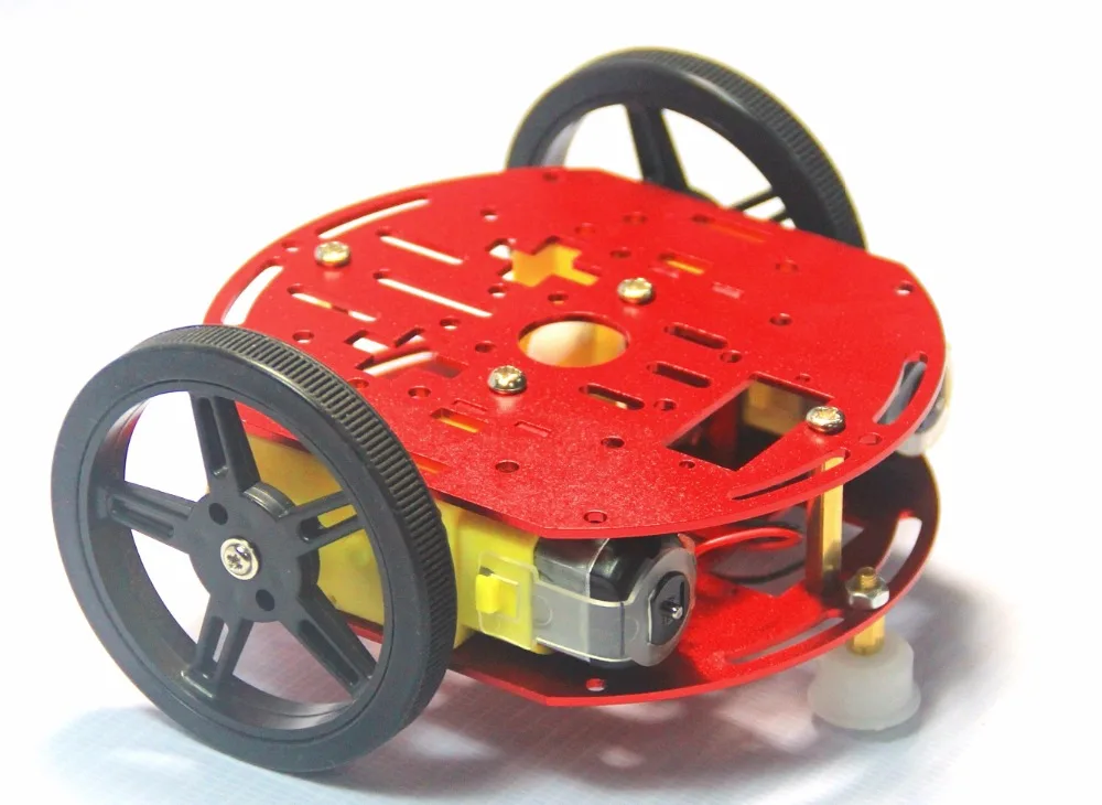 4WD Smart Robot Car Chassis Kits für Arduino mit Geschwindigkeitsencoder Neu