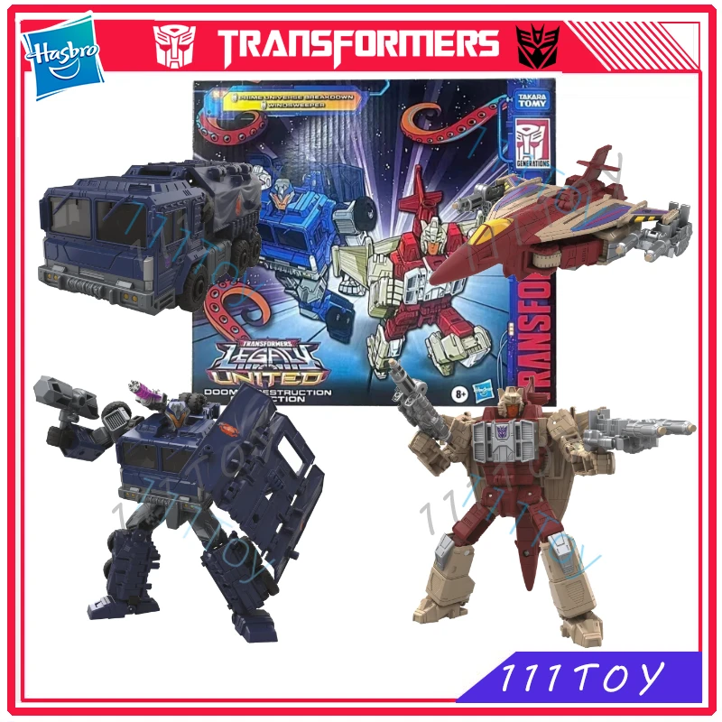

In Stock Hasbro Transformers Classic Toys Legacy United Breakdown Windsweeper Action Figure Robot Toy Collection Gifts Hobbies