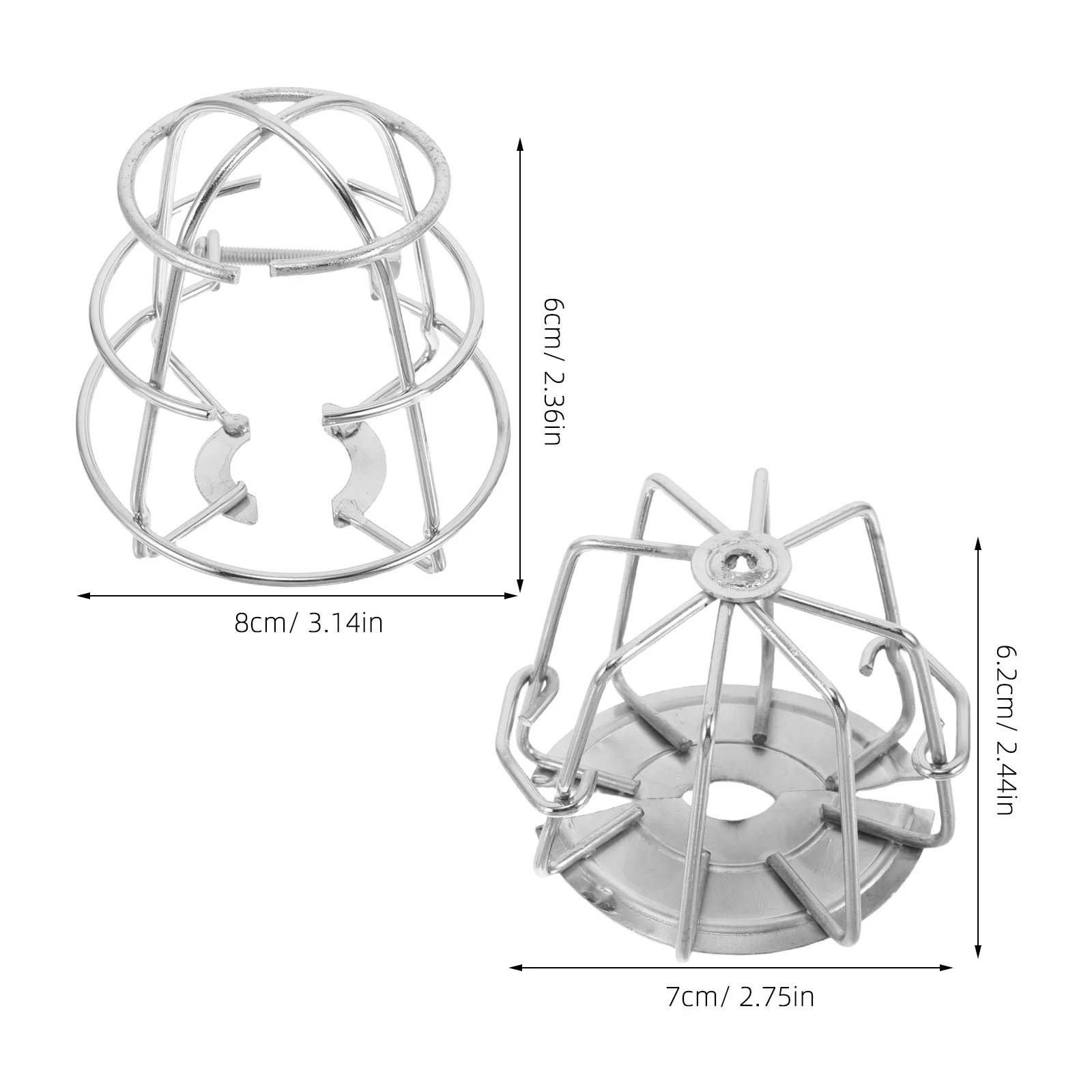 4Pcs Fire Sprinkler Protection Cage Robust Metal Guard Shield for Ceiling Mounted Sprinkler Systems Fire Sprinkle Guard