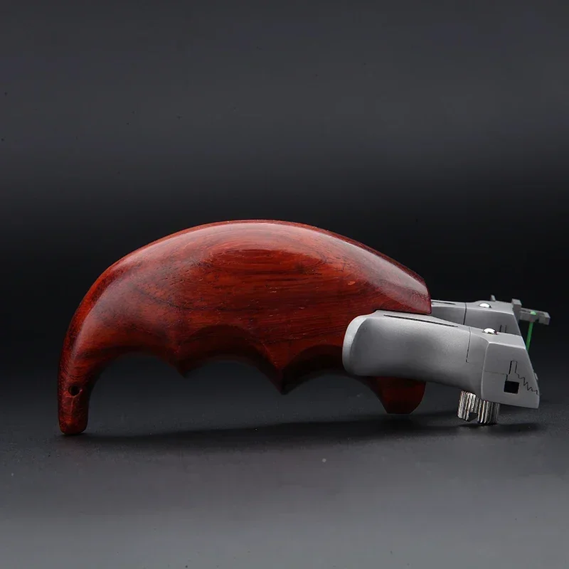 

Stainless Steel Slingshot Solid Wood Grip Novice Aiming Slingshot Adult Shooting Toys Outdoor Hunting Tools