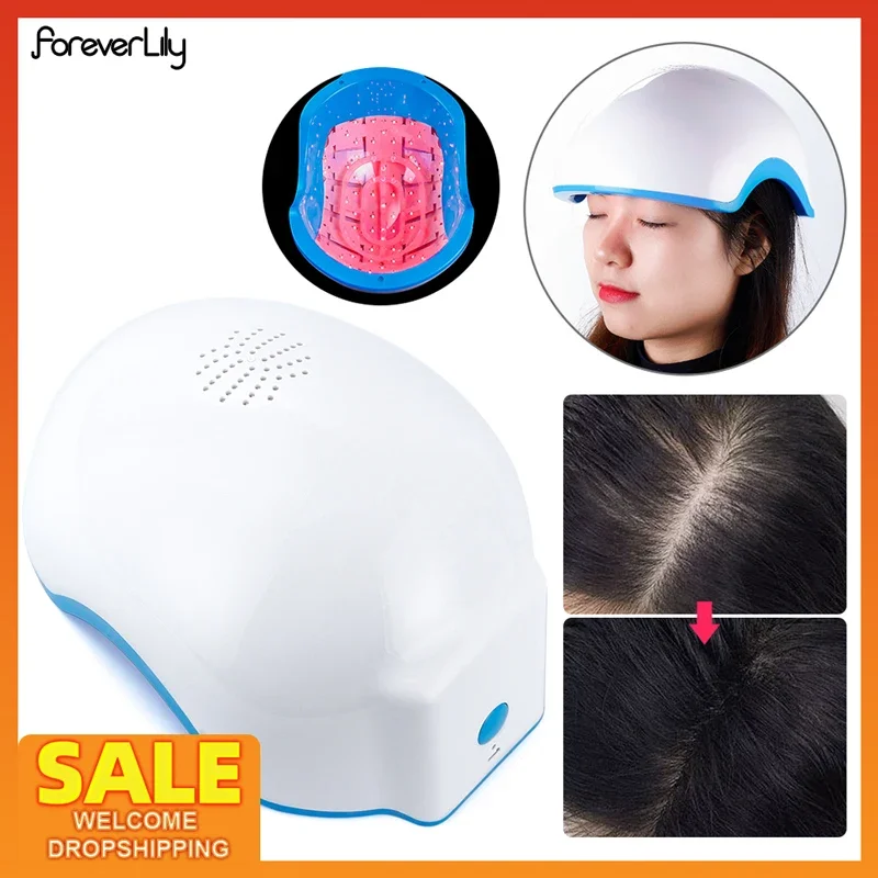 Hair Regrowth Laser Helmet Anti Hair Loss Treament Hair Growth Cap Hair Loss Therapy Device Hair Laser Therapy Massage Machine