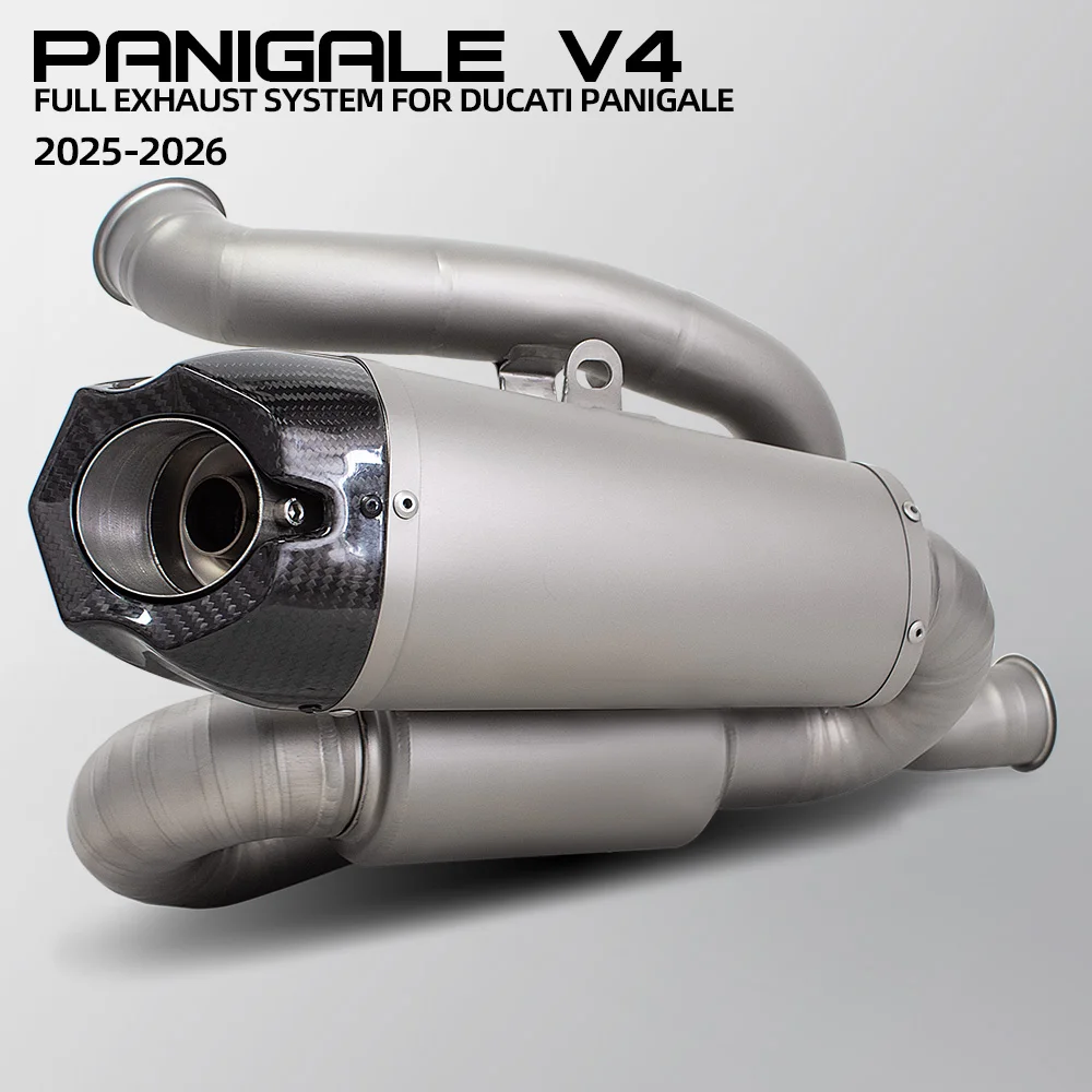 For Ducati Panigale/Streetfighter V4/V4S/V4R 2025 2026 Motorcycle Full Exhaust system Racing Exhaust Header pipe moto parts