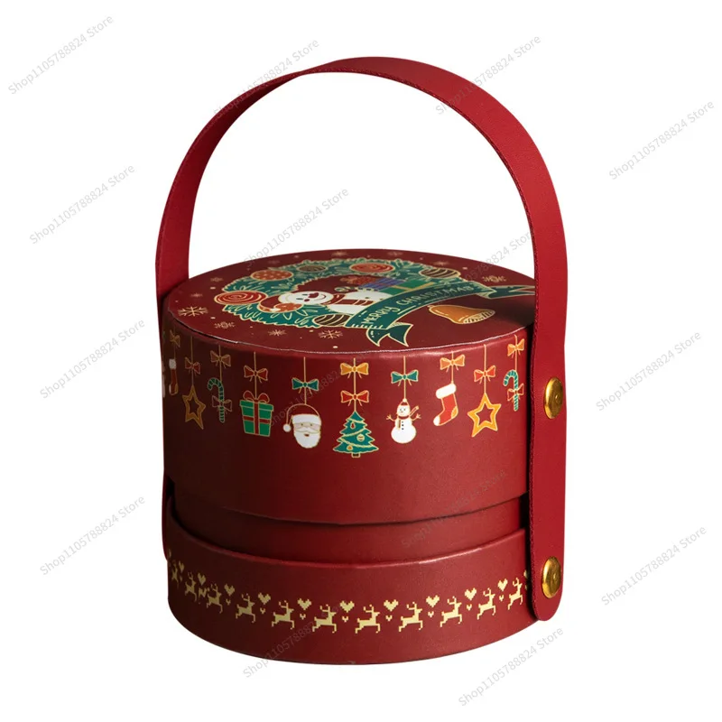 For Christmas Apple Box Gift Box Christmas Eve Christmas Fruit Wrapping Box Storage Gift Bag