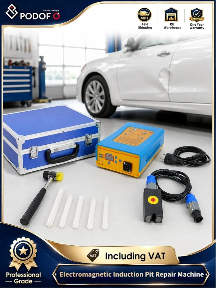 Podofo Ausbeulwerkzeug-Set: Elektromagnetische Induktions-Ausbeulmaschine Hot Box für Autos, Lackschadenfreie Ausbeulreparatur