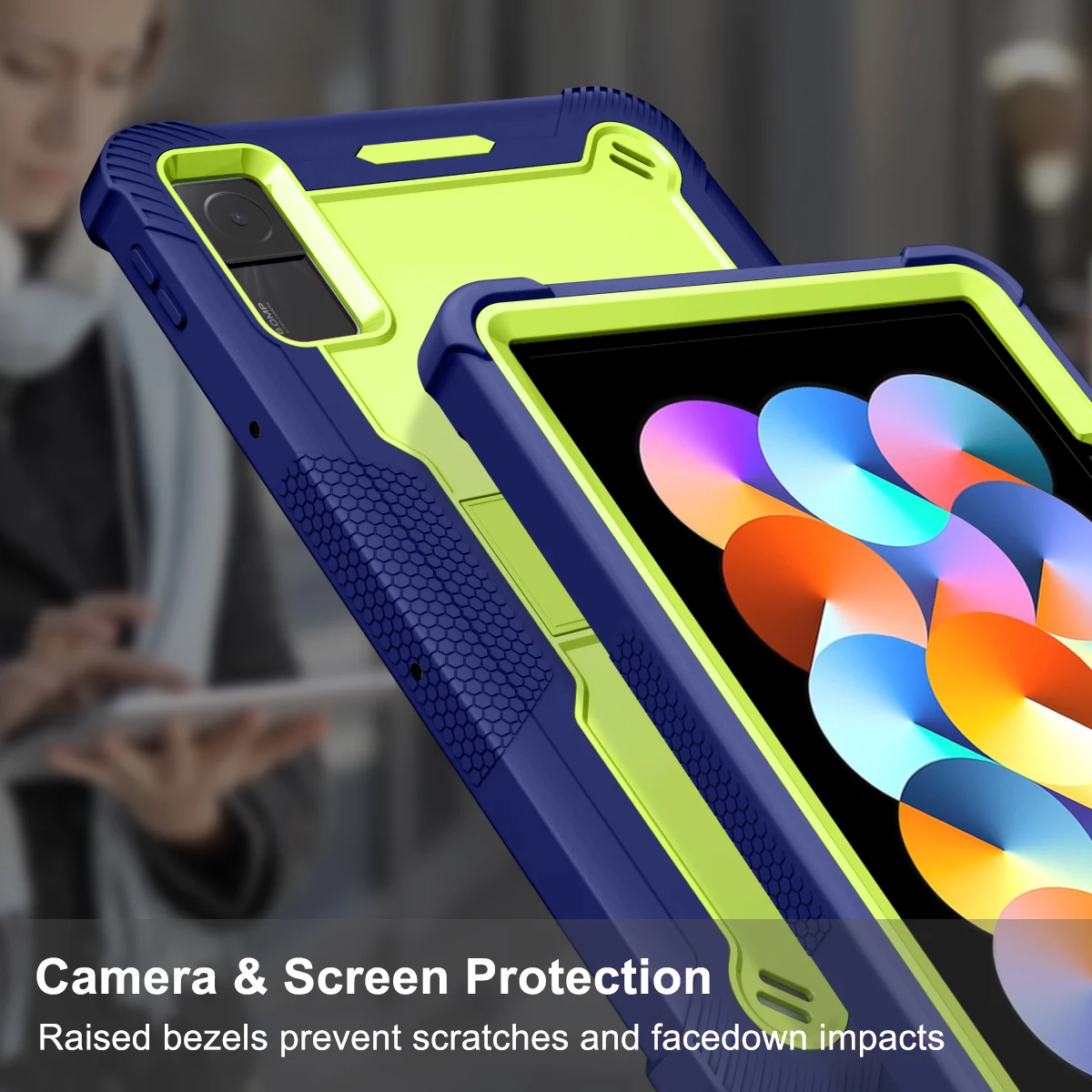 Case For Xiaomi RedMi Pad SE 10.6 2022 Tablet Stand Armor Cover For Xiaomi Mi Pad 6 Pro 11 inch Shockproof Kickstand Kids Funda