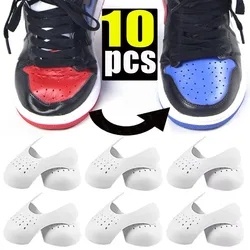 10Pcs Crease Protector Shoe Anti Crease Bending Crack Toe Cap Support Shoe Stretcher Lightweight Keeping Shield Sneakers
