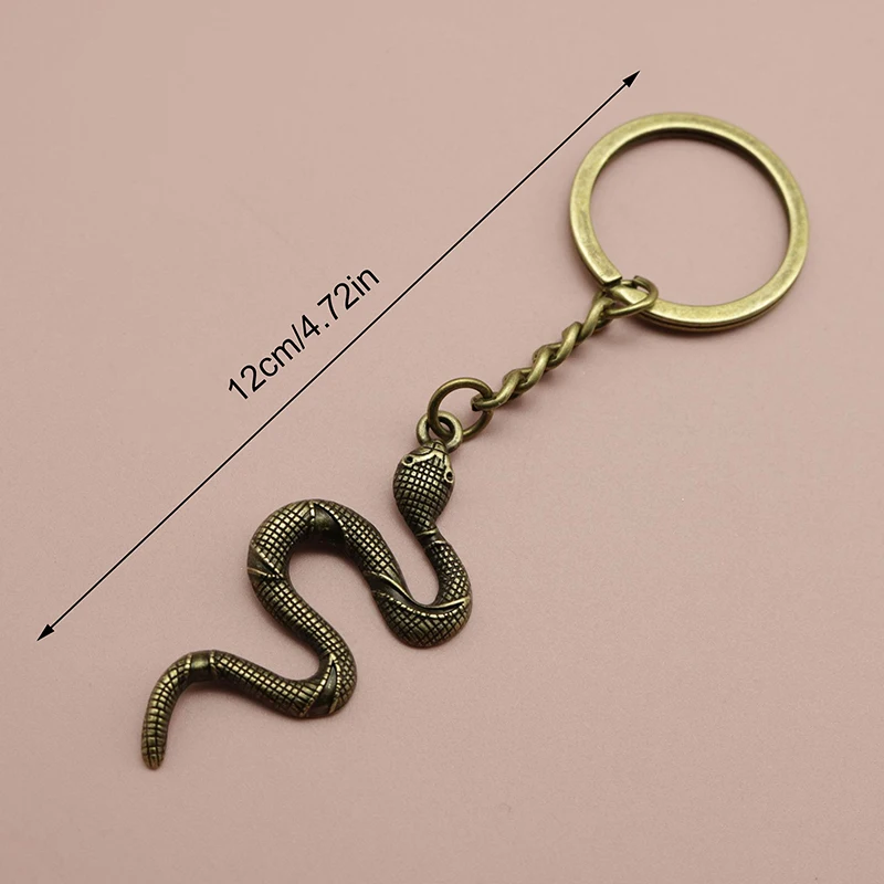 2025 Year Of Chinese Zodiac Snake Lucky Pendant Keychain Women Men Bag Charm Jewelry Gift Snake Shape Bag Pendant