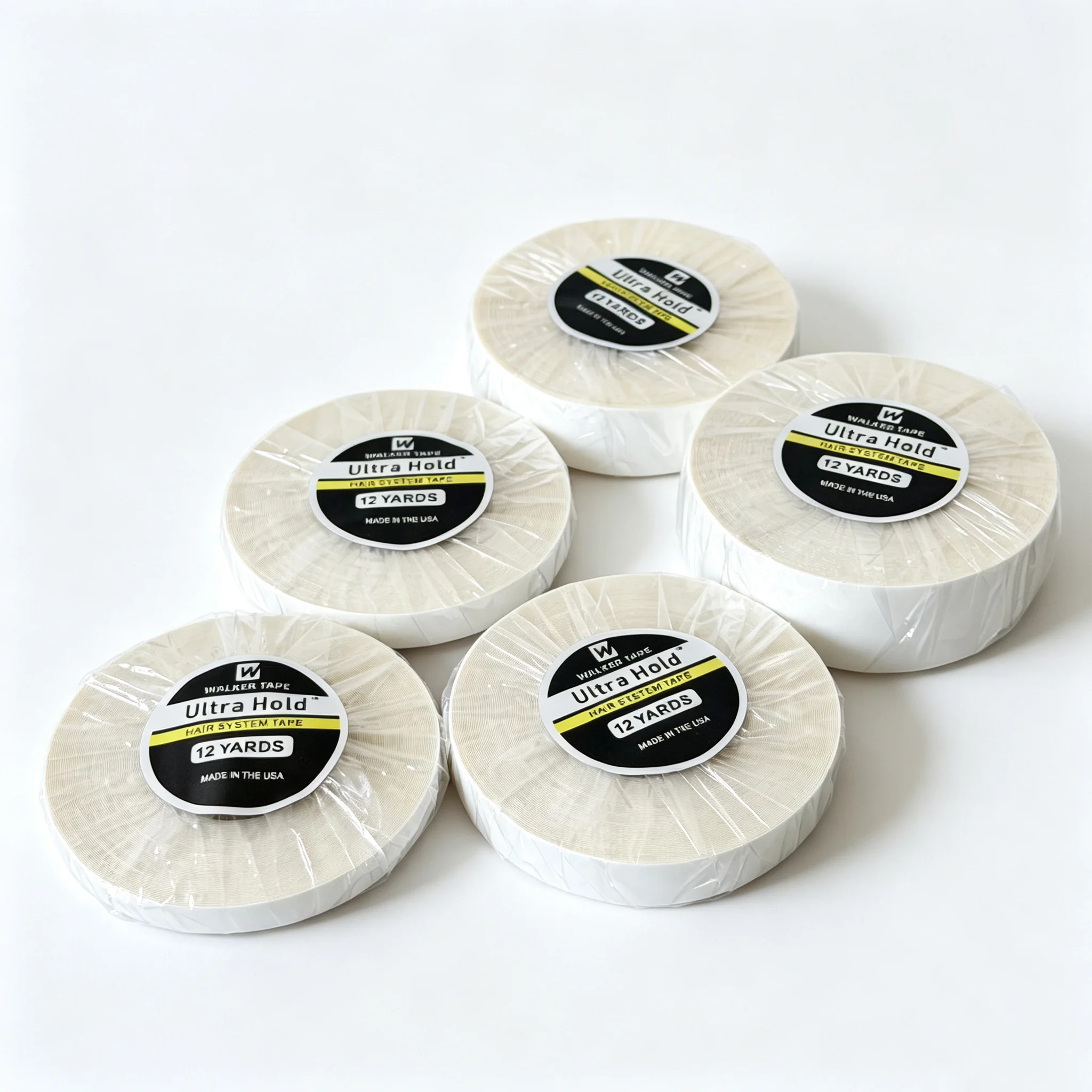 Lace Wig Tape Glue for Hair Extensions Ultra Hold Adhesive Tape Glue for 3/12/36yards Wig Glue Hair Tape for Toupee