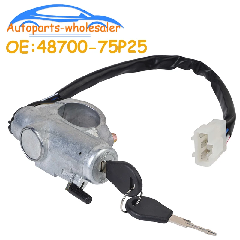 Ignition Starter Switch With Keys 48700-75P25 4870075P25 48700