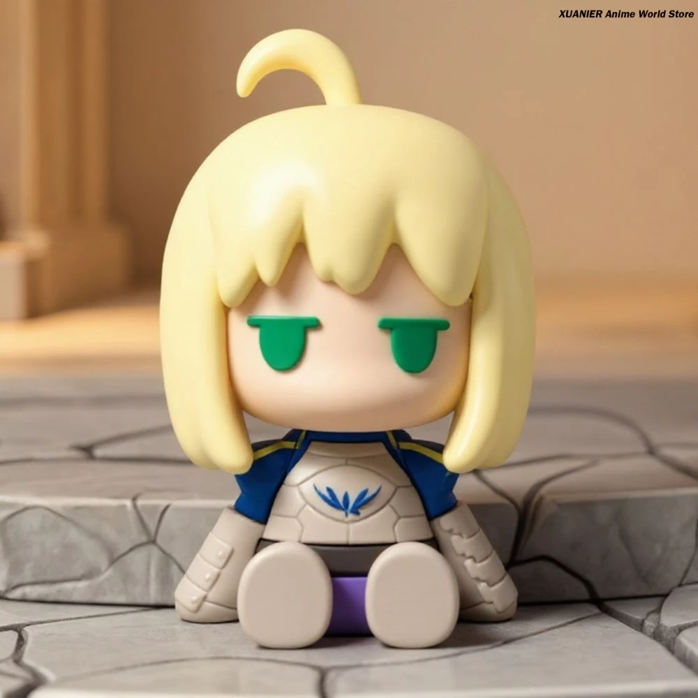 آرثر بيندراجون فارس السماء الشظية مصير/الطلب الكبير تأثيري الكرتون Q نسخة بولي كلوريد الفينيل لينة المطاط نموذج لجسم زخرفة سطح المكتب