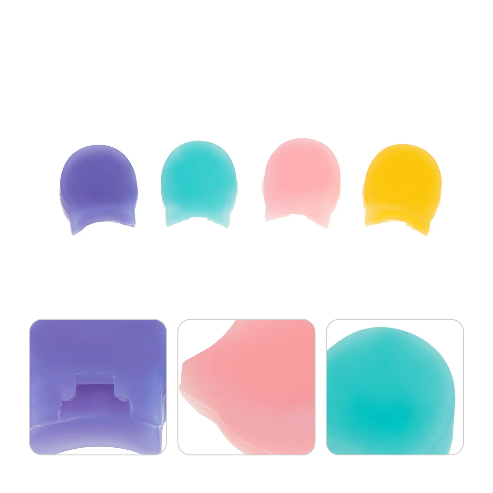 

4 Pcs Lamp Shade Holder Clarinet Finger Rest Thumb Cushion Bracket Comfortable Colorful