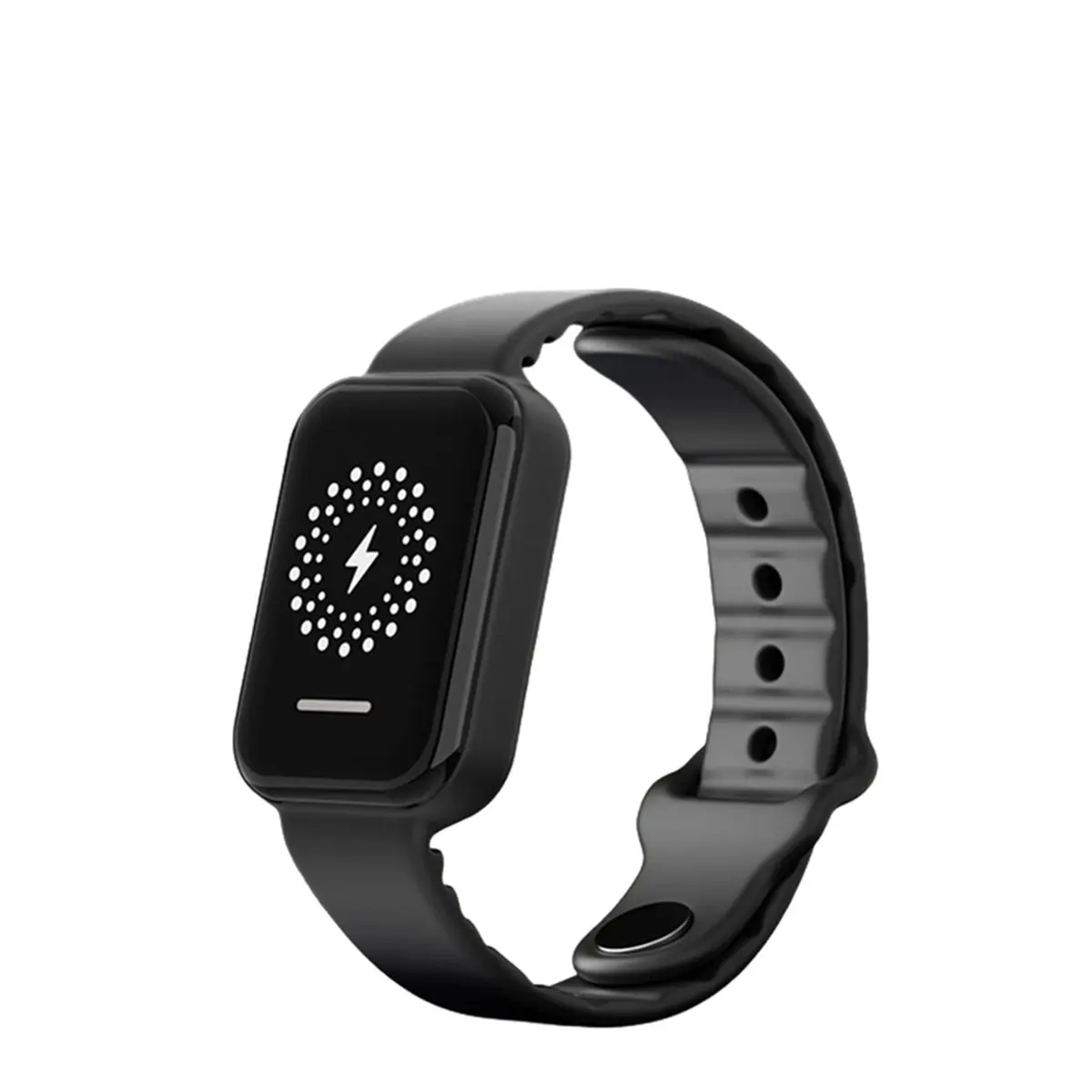 L73A NEW Wireless Anti Static Bracelets Smart AI MCU Wrist Strap Static Buckle Winter Static Eliminator Wristband Black