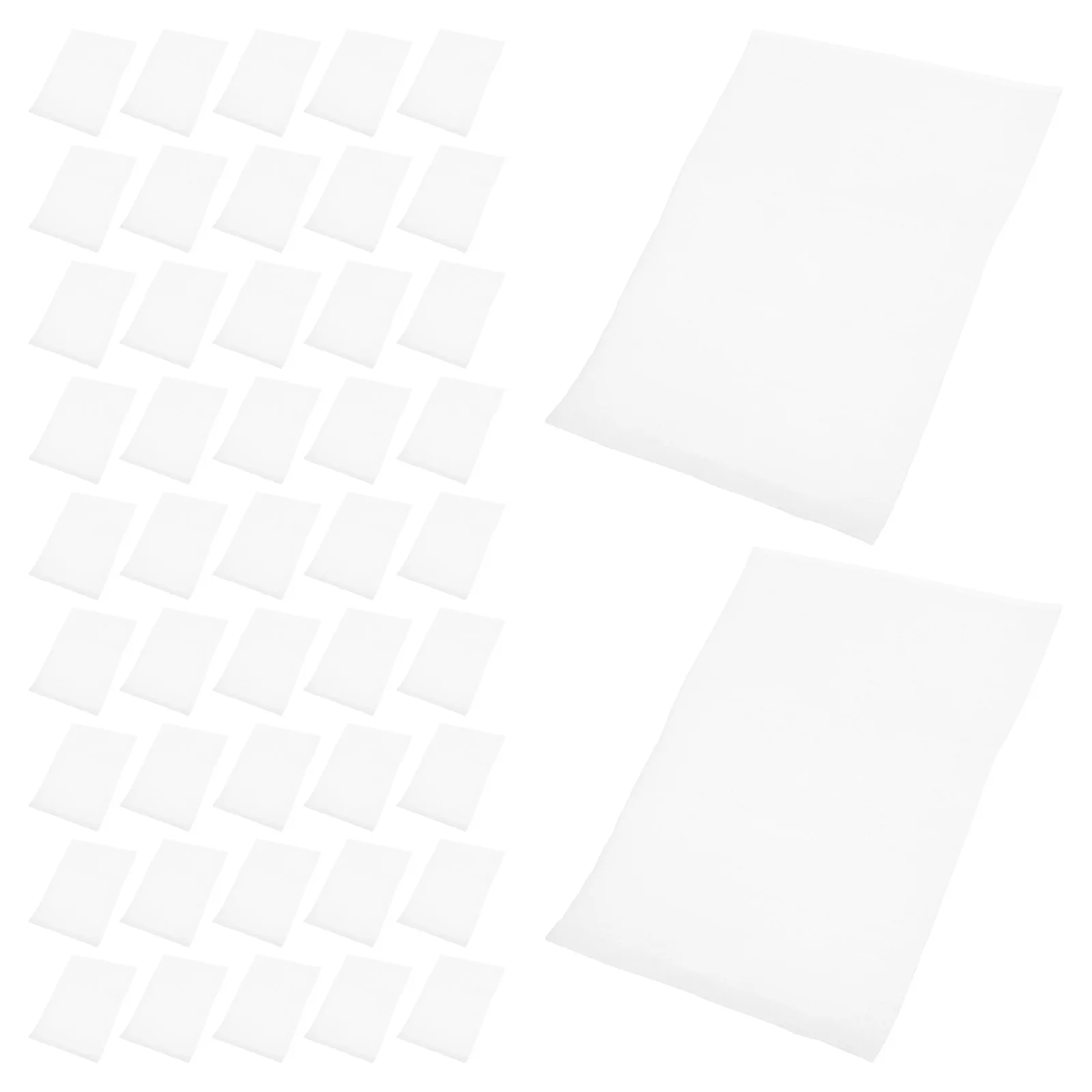 Shockproof EPE Foam Pouches 100PCS Coated Pearl Cotton Wraps for Safe Shipping Supplies Moving Storage Packing Bags