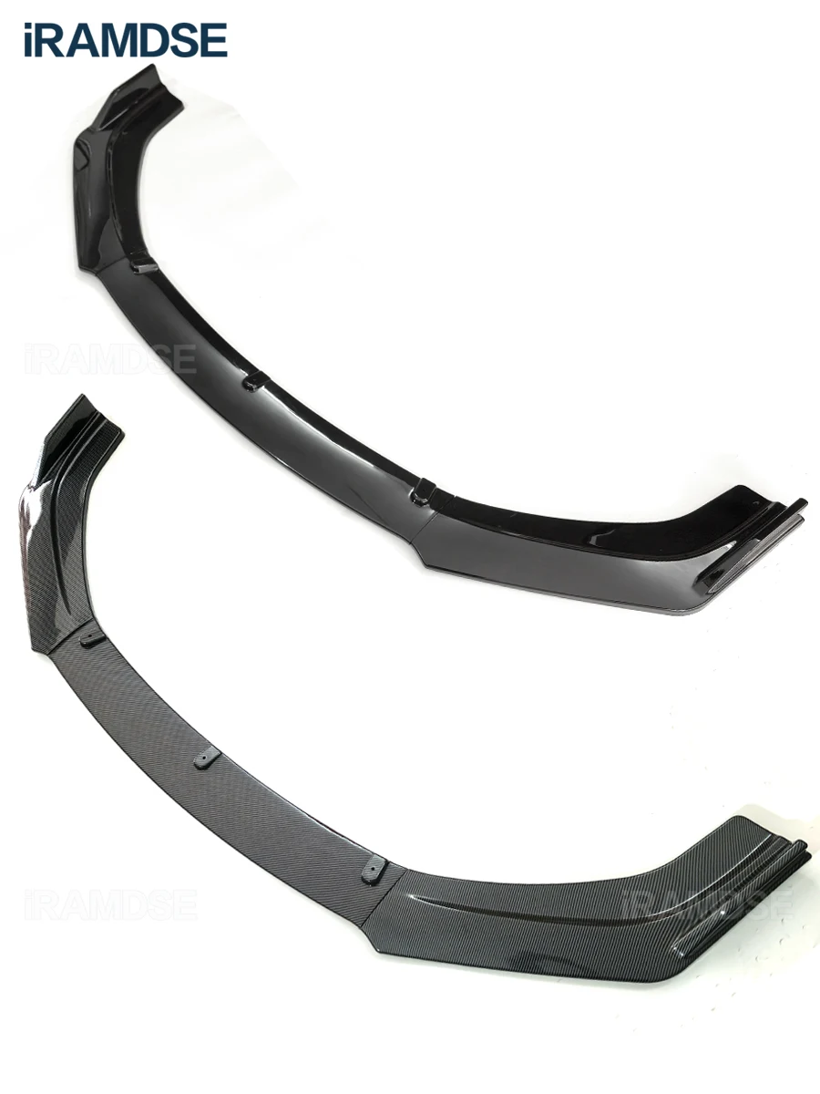 Front Splitter for Lancer EX Evo 2013 - 2016 Bumper Spoiler Protector Plate Lip Body Kit Car Decorative Strip Chin Shovel