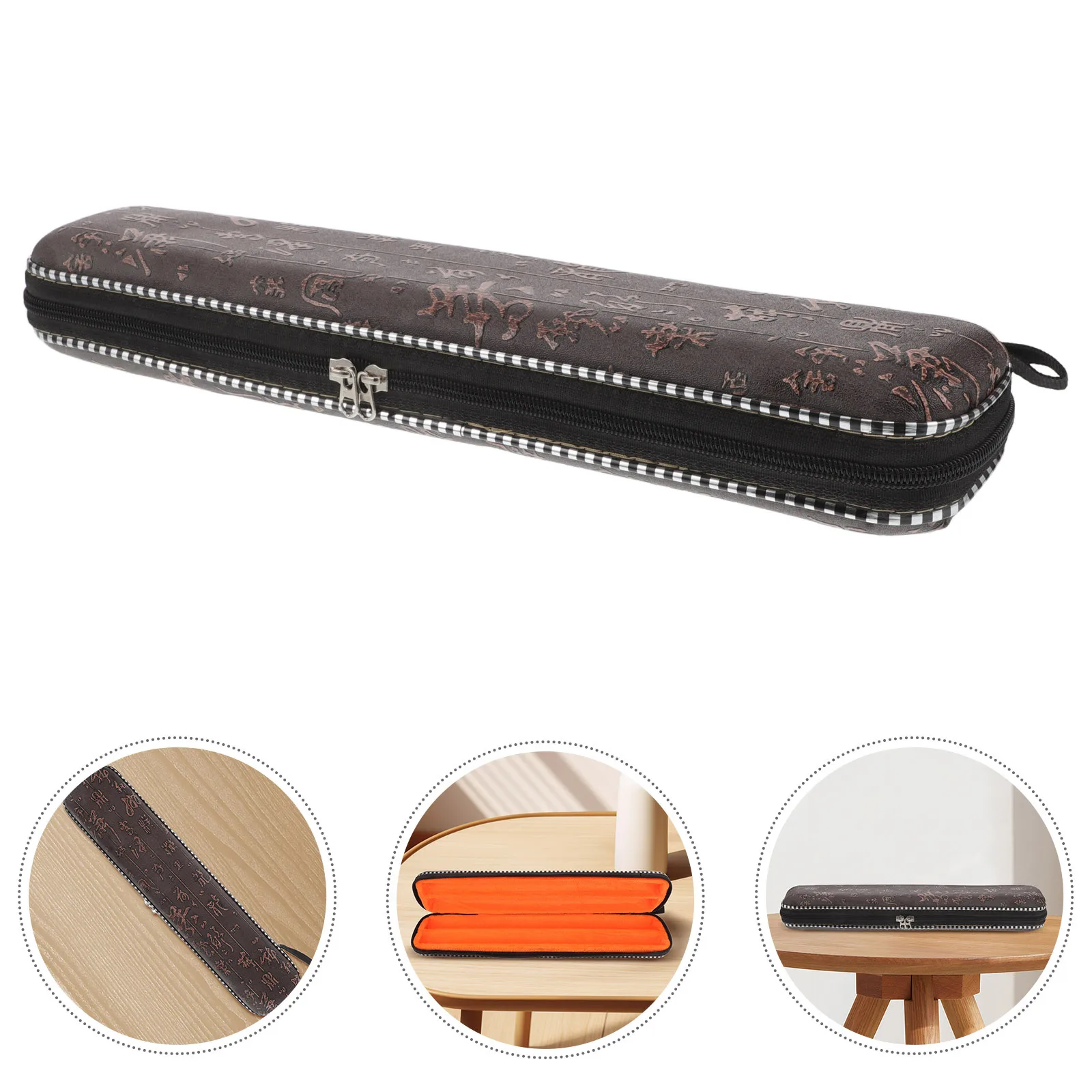 

Flute Case Hard Shell Storage Bin Protective Bag Carry Eva Carrying for Musicians Cover