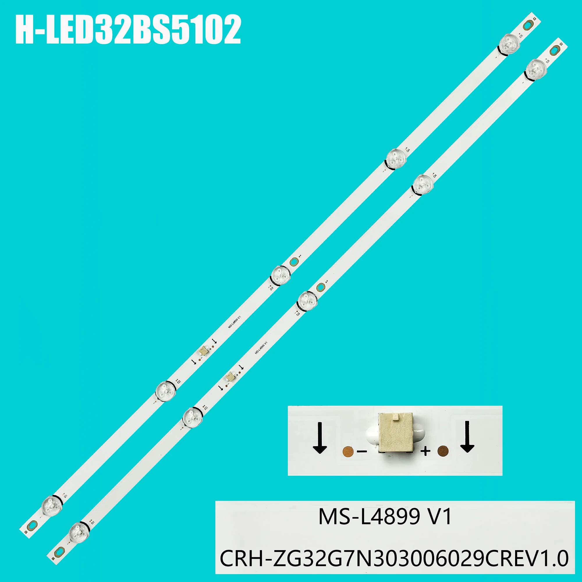 

LED BackLight Strip For EX-32HT006B HTY-32HDRO6B-HC22 F32F7000C/G H32F7100C 32GHS57 FLTV-32C110T H-LED32BS5001 NX-32THS120