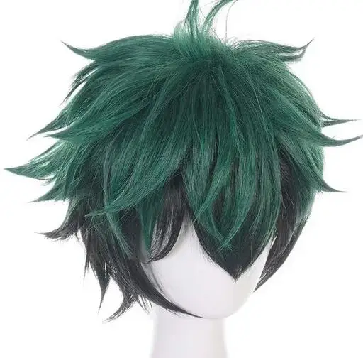 My Hero Academia Izuku Midoriya Cosplay Wig Boku No Hero Academia Academy Cosplay Hair Izuku Midoriya Deku Party Wigs