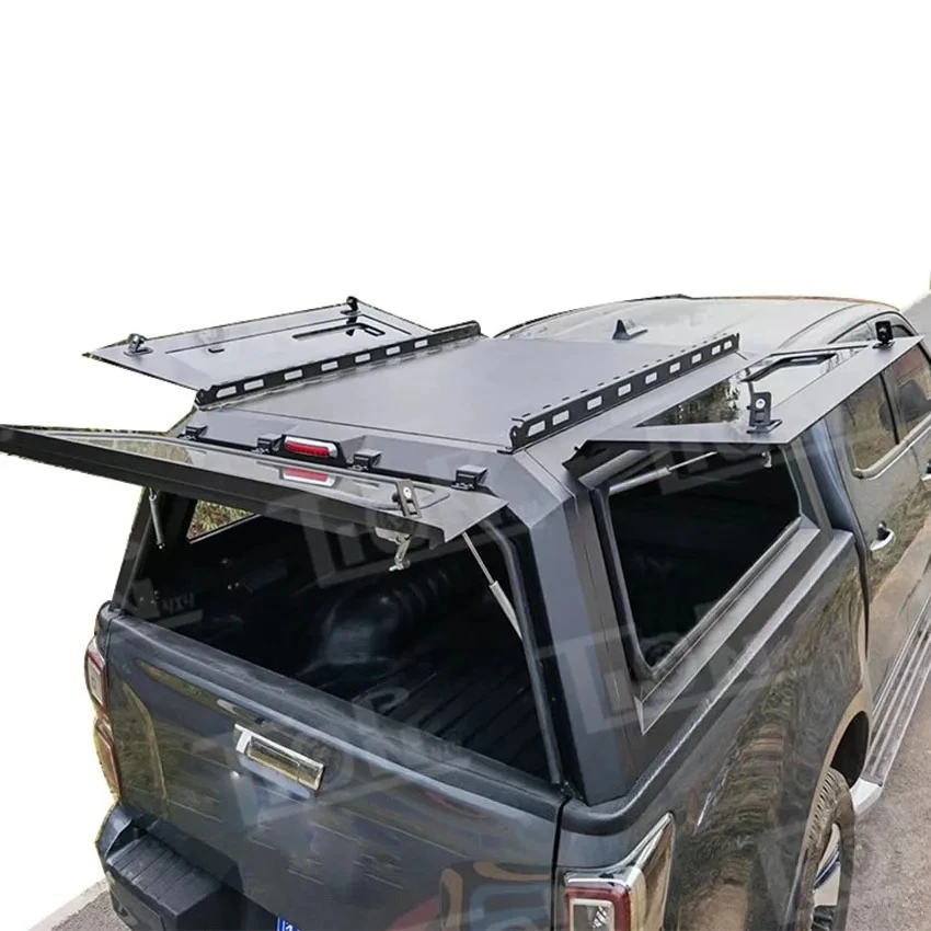 

Factory Custom Hard Steel Topper Camper Hardtops Pickup Tonneau Cover 4x4 Pickup Truck Dmax Canopy for Vigo Revo tacoma