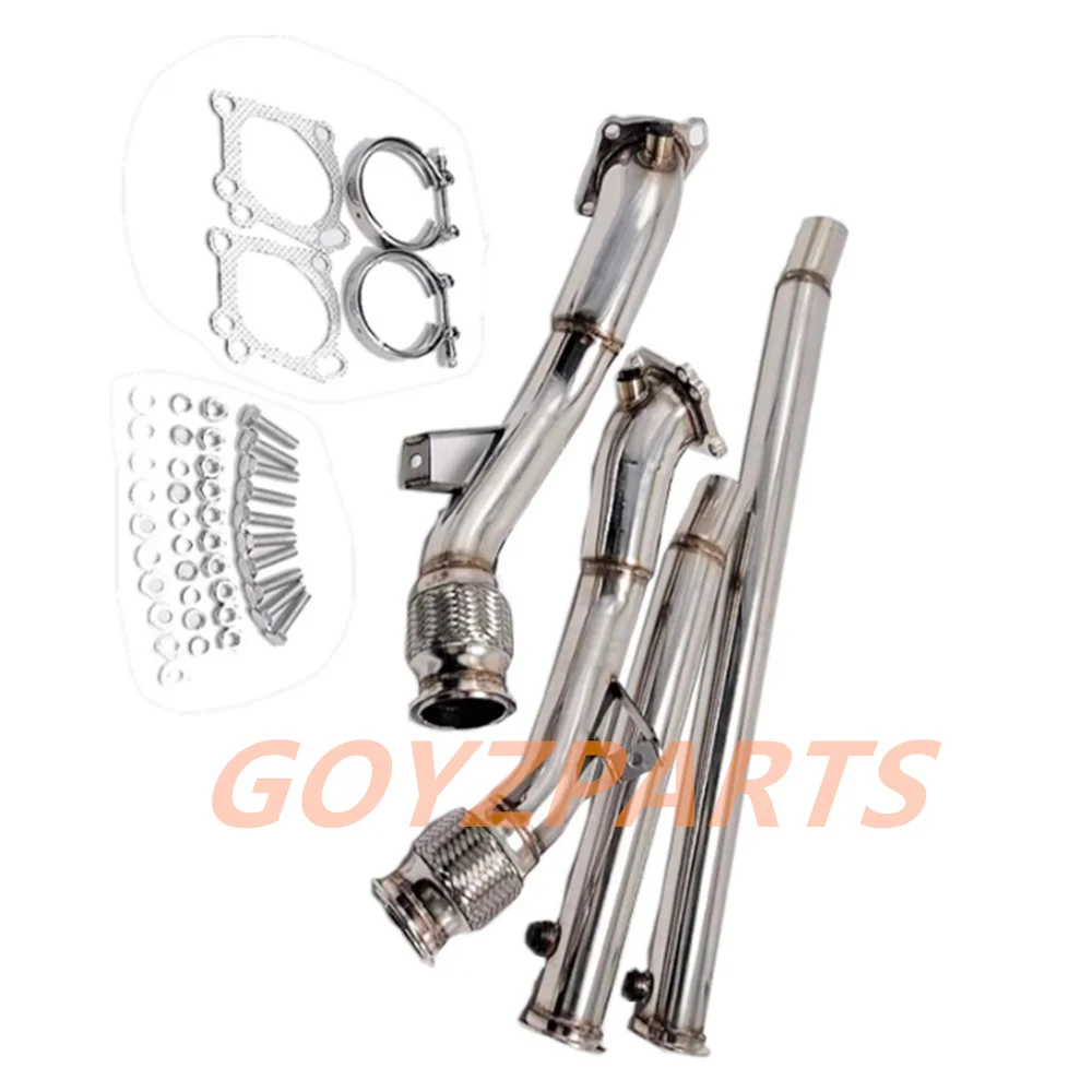 Car Exhaust Pipe Modification Suitable For Audi S4 B5 A6 Allroad C5 2.7L 2.5 