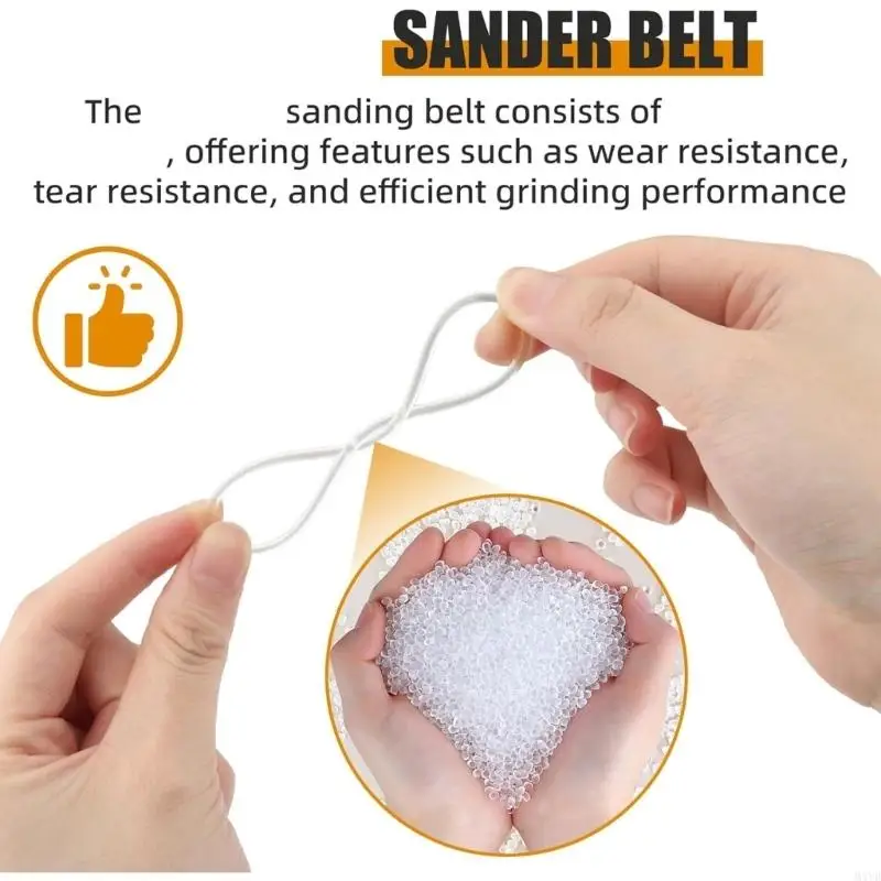 

Комплект резиновых приводных ремней из двух частей. Высокоэффективные дизайнерские ремни для реставрации электроинструментов.