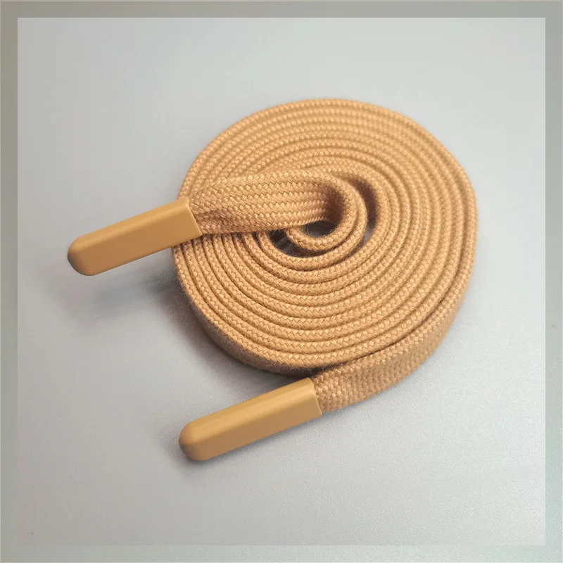 1PCS Pullover Hut Kordelzug Farbige Metall Kopf Hohl Flache Gürtel Seil Sport Hosen Taille Seil 1,4 Meter DIY Kleidung zubehör – Detail 9