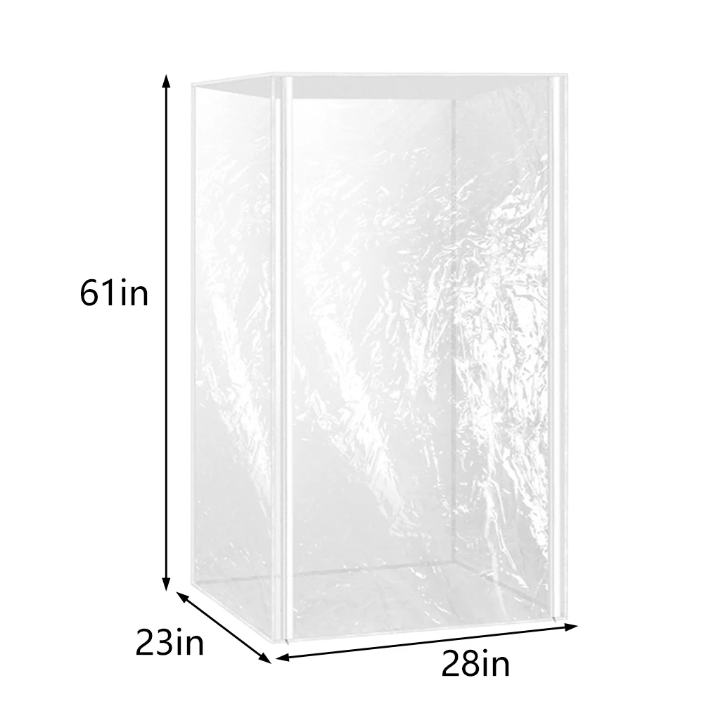 Foodservice Commercial-Grade Sheet Pan/Bun Pan Rack Cover, Pvc 10/20-Tier Home Supplies For Household Tool Accessory