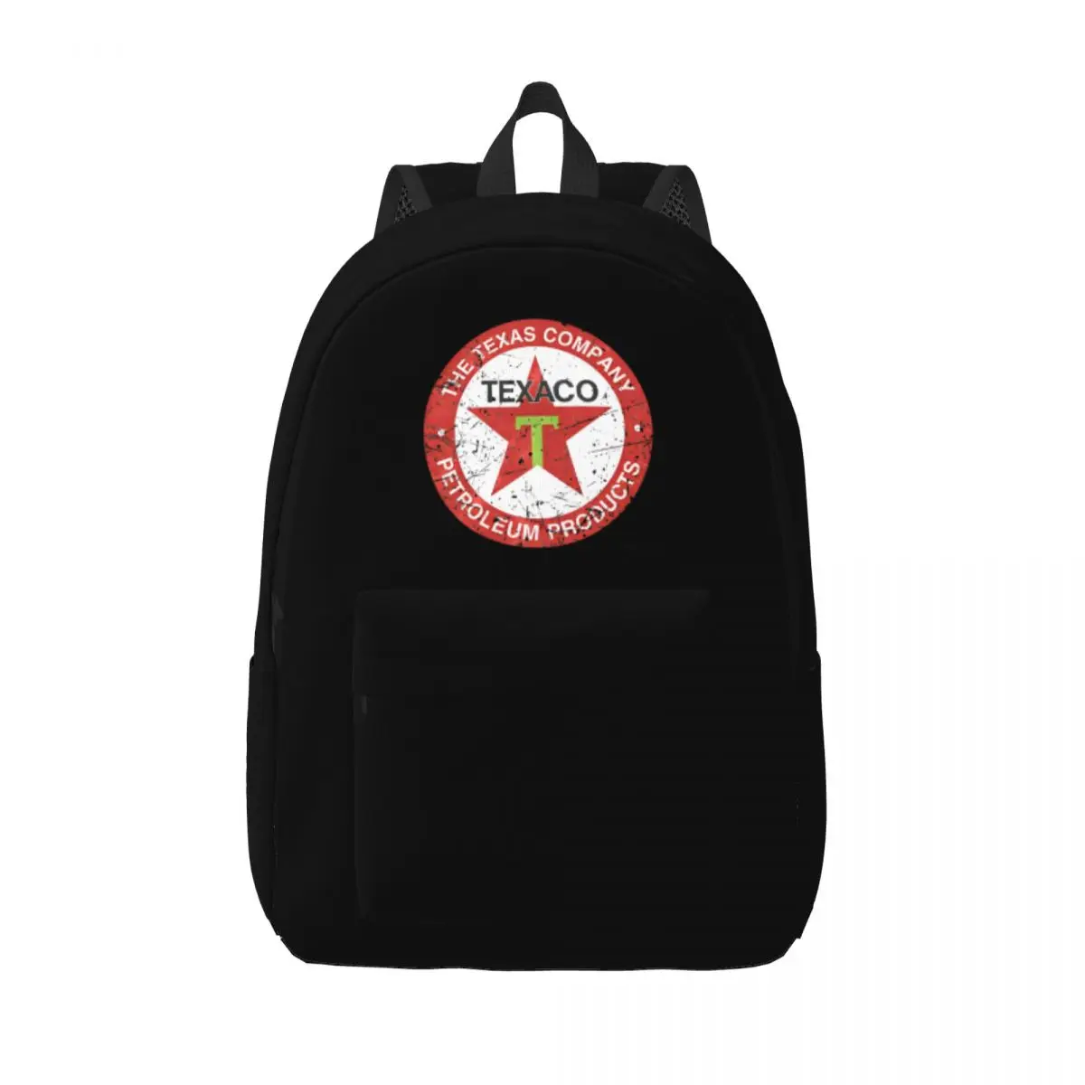 Texaco-Mochila Vintage Oil Company para homens e mulheres, bolsa de ombro leve, estudante legal, caminhadas, mochila de viagem, bolsa para laptop